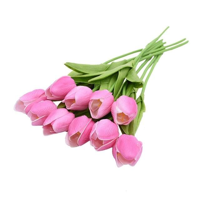 Artificial Calla Lily Bouquet, 10-Piece