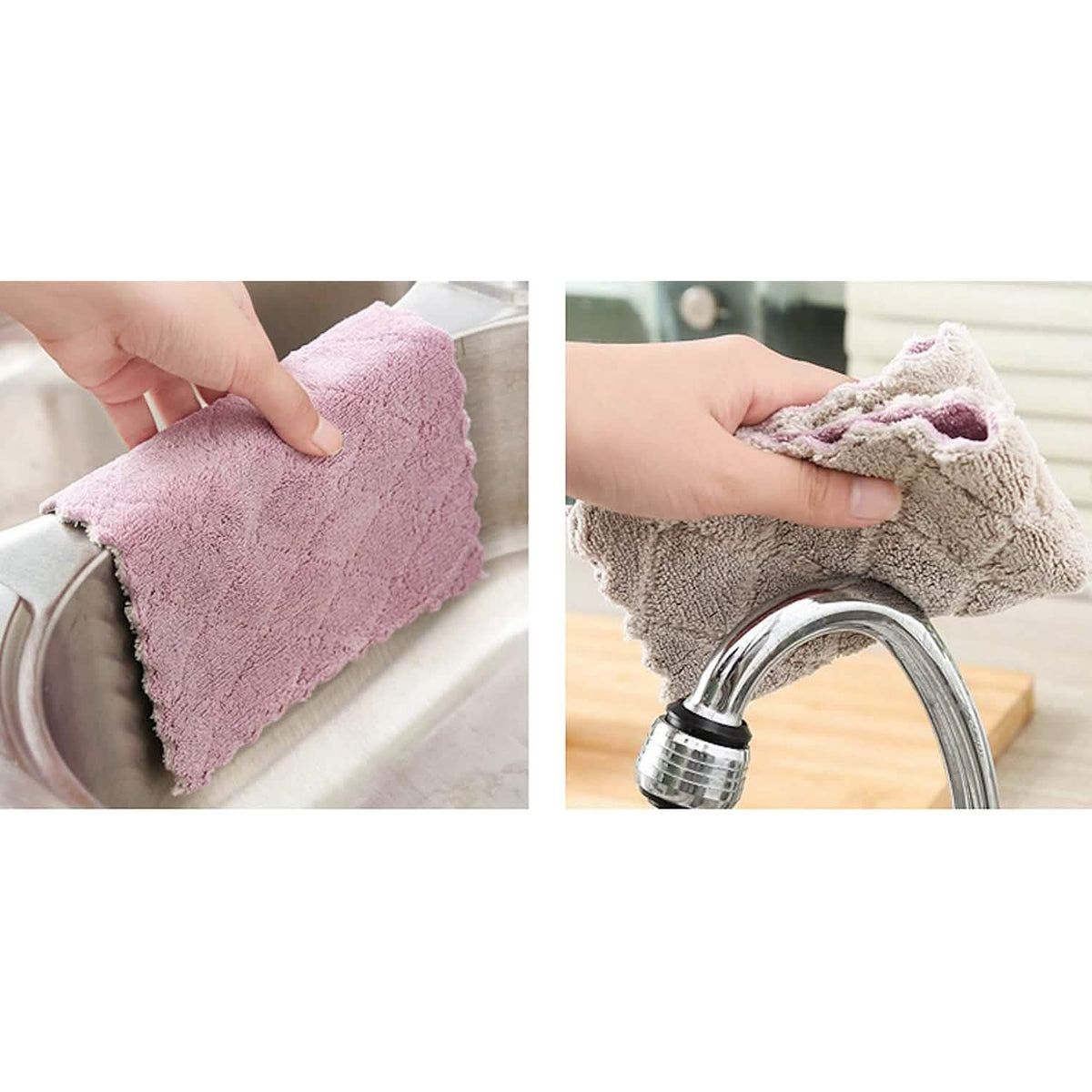 Kitchen Dish Towels, Set of 12
