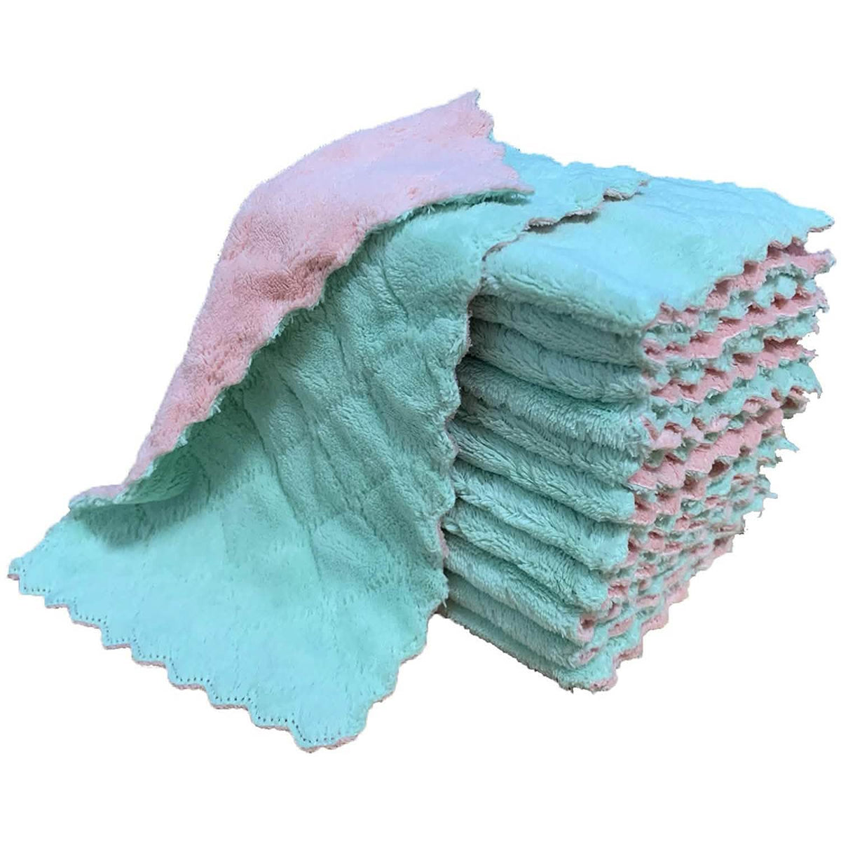 Kitchen Dish Towels, Set of 12