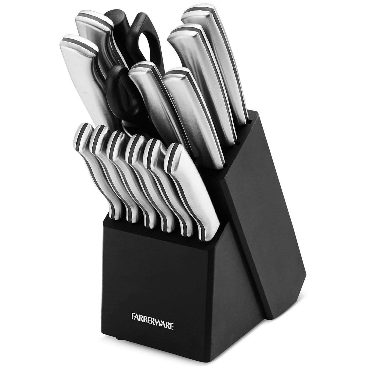 Farberware Kitchen Knife Set, 15-Piece