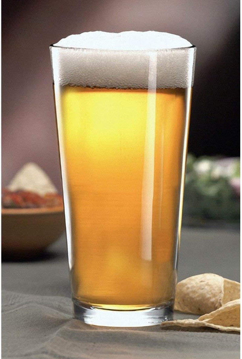 Pint Glass with Duratuff Rim (1639HT), 16Oz - Set of 4