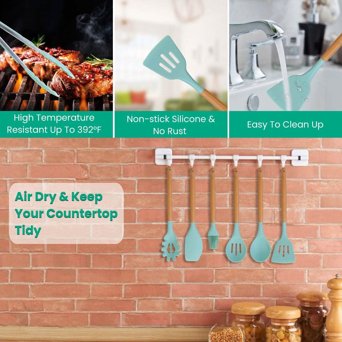 Kitchen Utensil Set, 35-Piece