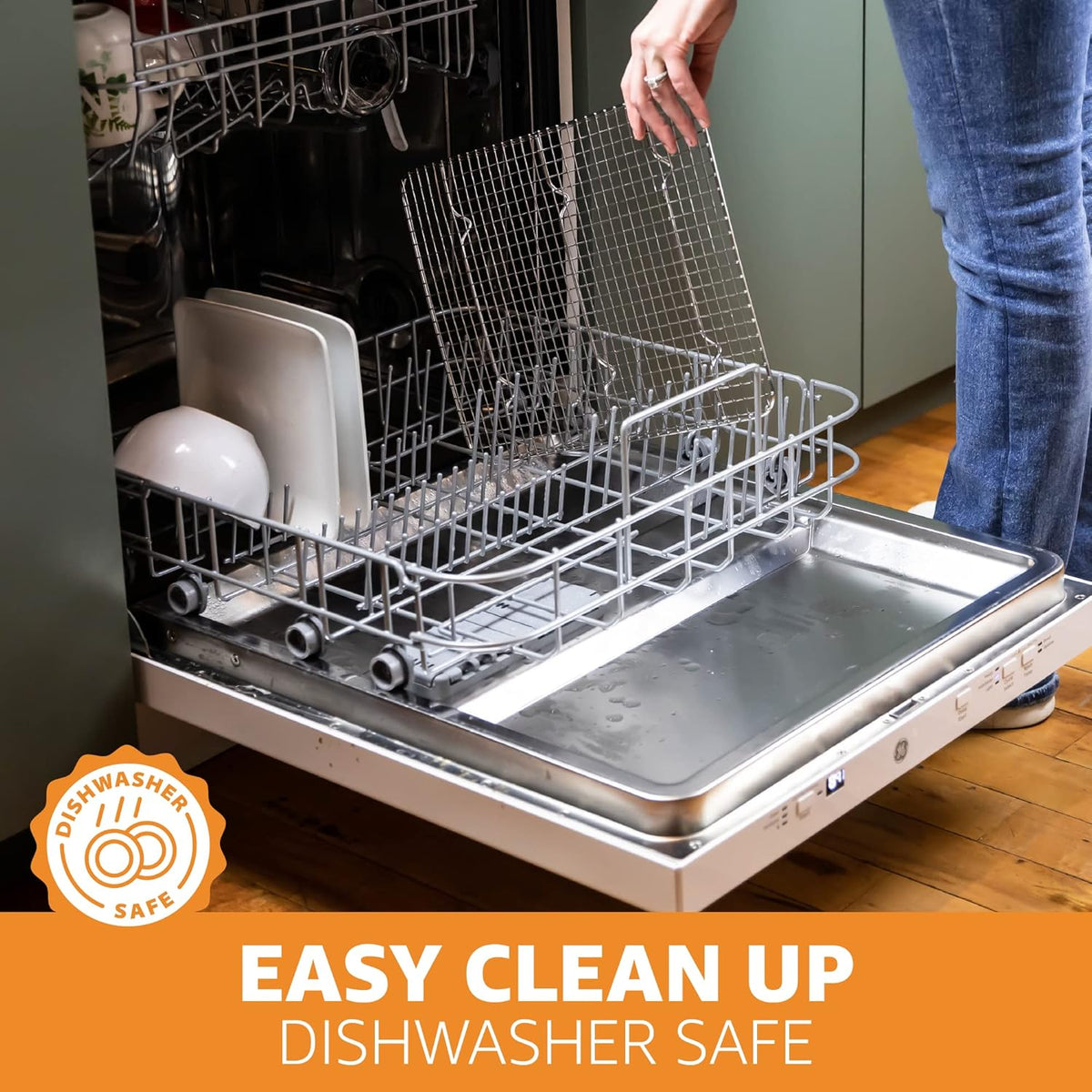 Upgrade Your Baking Game with Prioritychef's Heavy Duty Stainless Steel Cooling Racks - Perfect Fit for Half Sheet Pans! 🍪✨ (2 Pack)