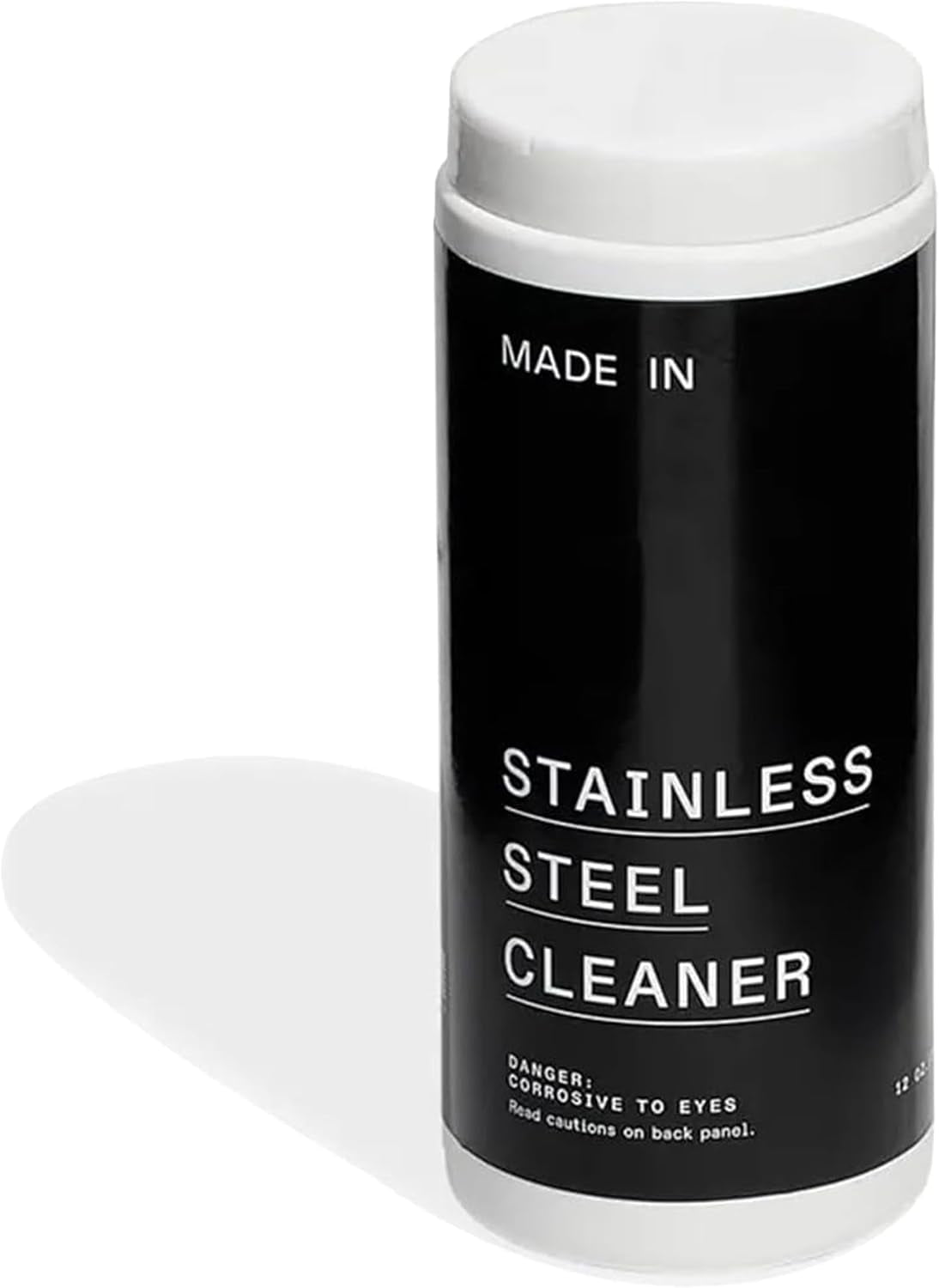 Cookware - Stainless Steel Cleaner - Environmentally Safe Stainless Steel Cleaner for Polishing and Cleaning Pots and Pans - Crafted in USA - 12Oz Powder
