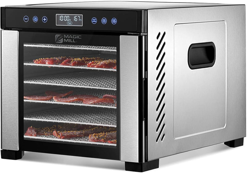 Food Dehydrator with Stainless Steel Trays, 7-Tray