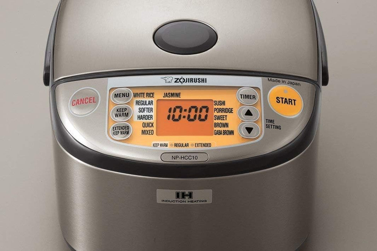 Cook Perfect Rice Every Time with the Zojirushi Induction Heating Rice Cooker - 5.5-Cup, Stylish Stainless Dark Gray! 🍚✨