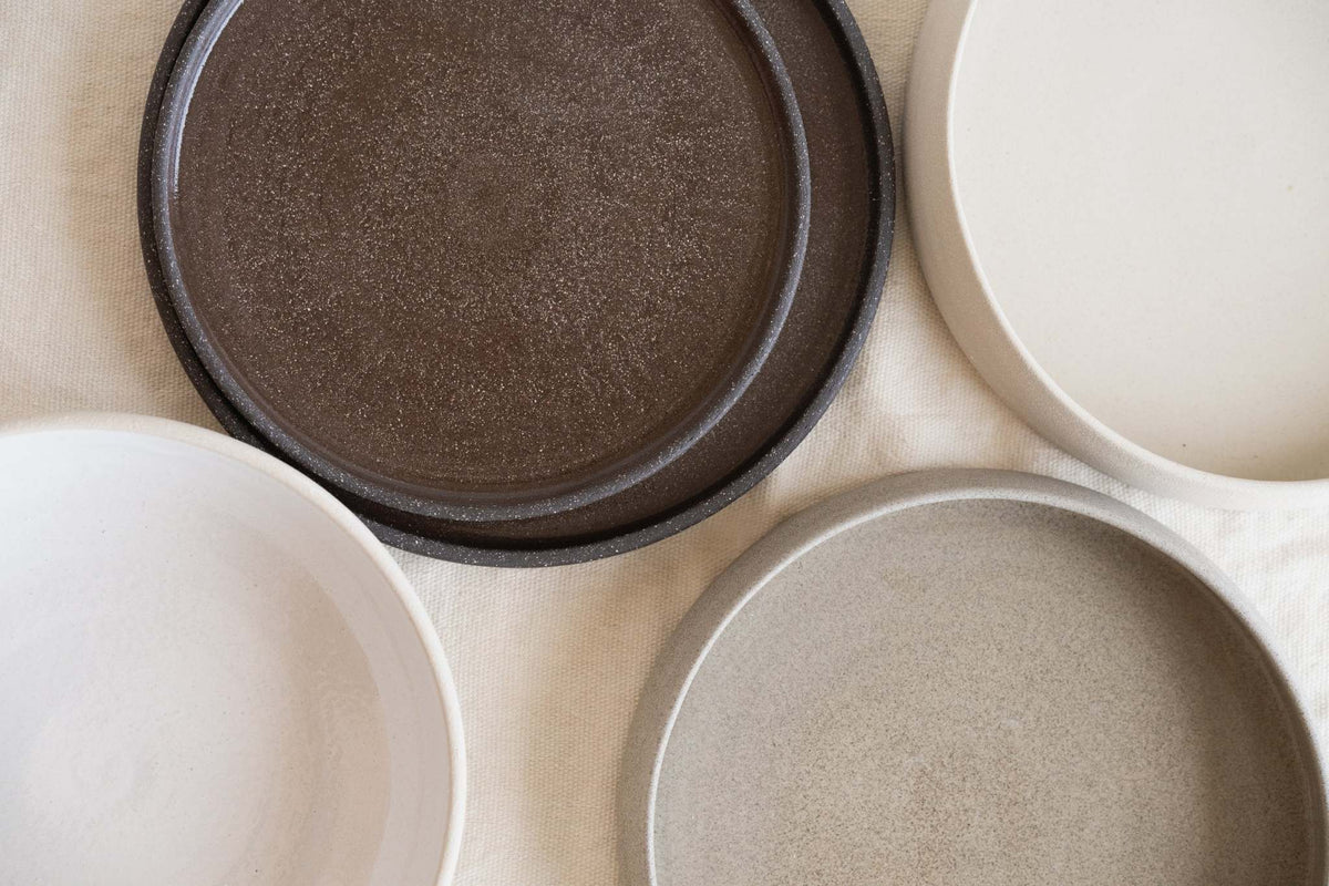 Creating Comfort Stoneware Plates, Pumpernickel
