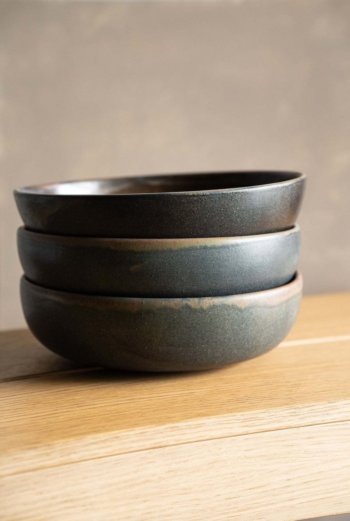 Creating Comfort Stoneware Pasta Bowl, Rust