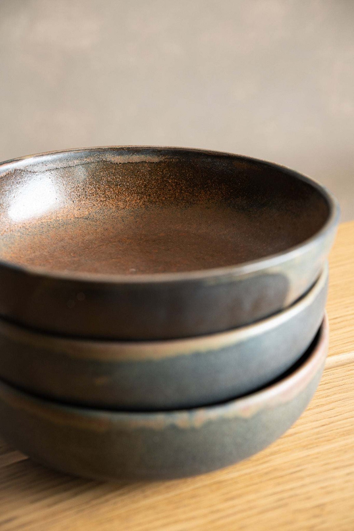 Creating Comfort Stoneware Pasta Bowl, Rust