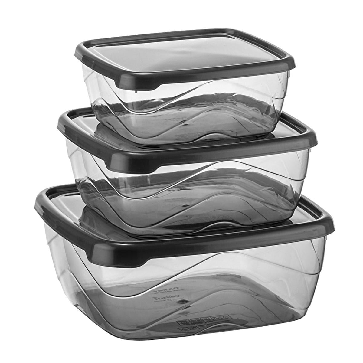 Bee Home Kare Food Storage Container Set, 3-Piece
