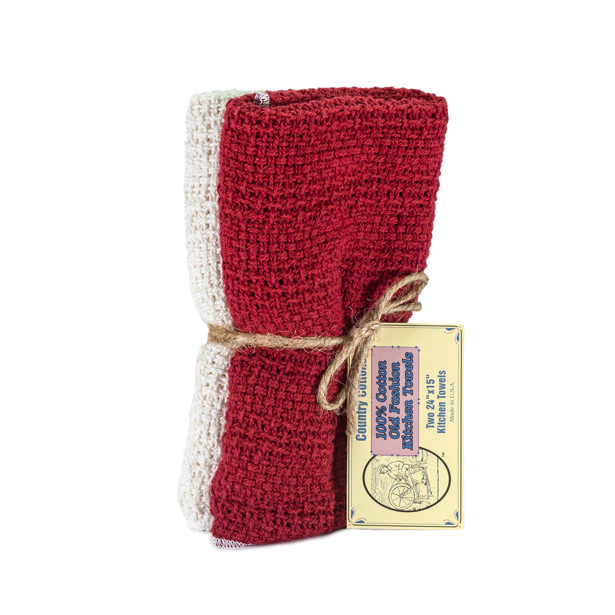 Carolina Cottons Kitchen Towels, 24 x 15 in