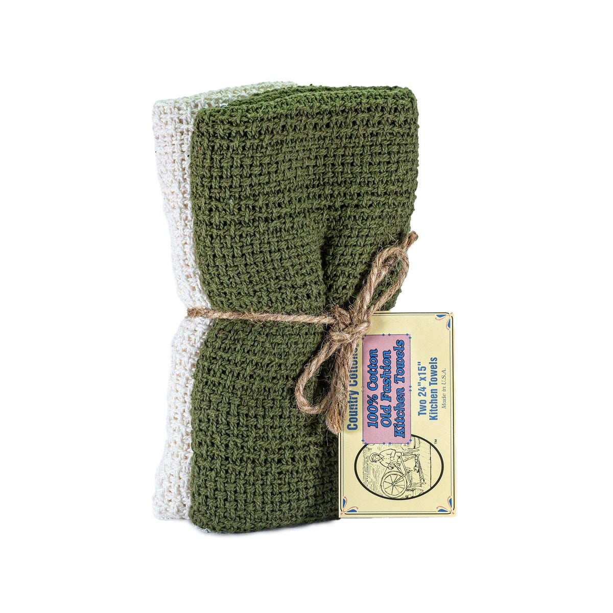 Carolina Cottons Kitchen Towels, 24 x 15 in