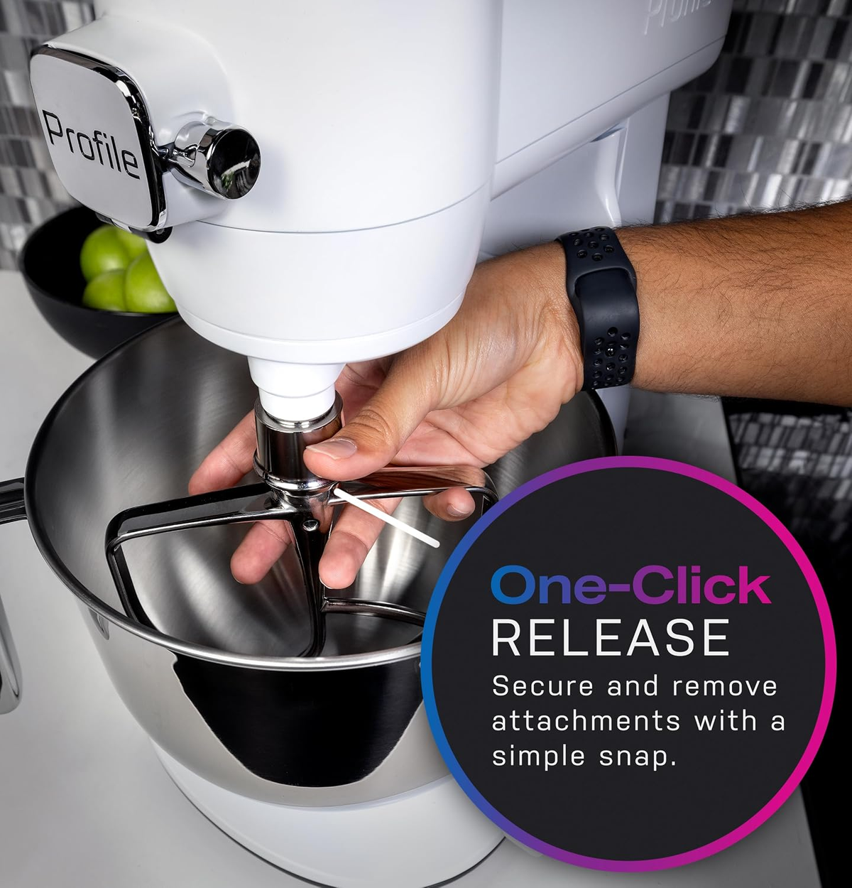 GE Profile Smart Stand Mixer, 7 qt