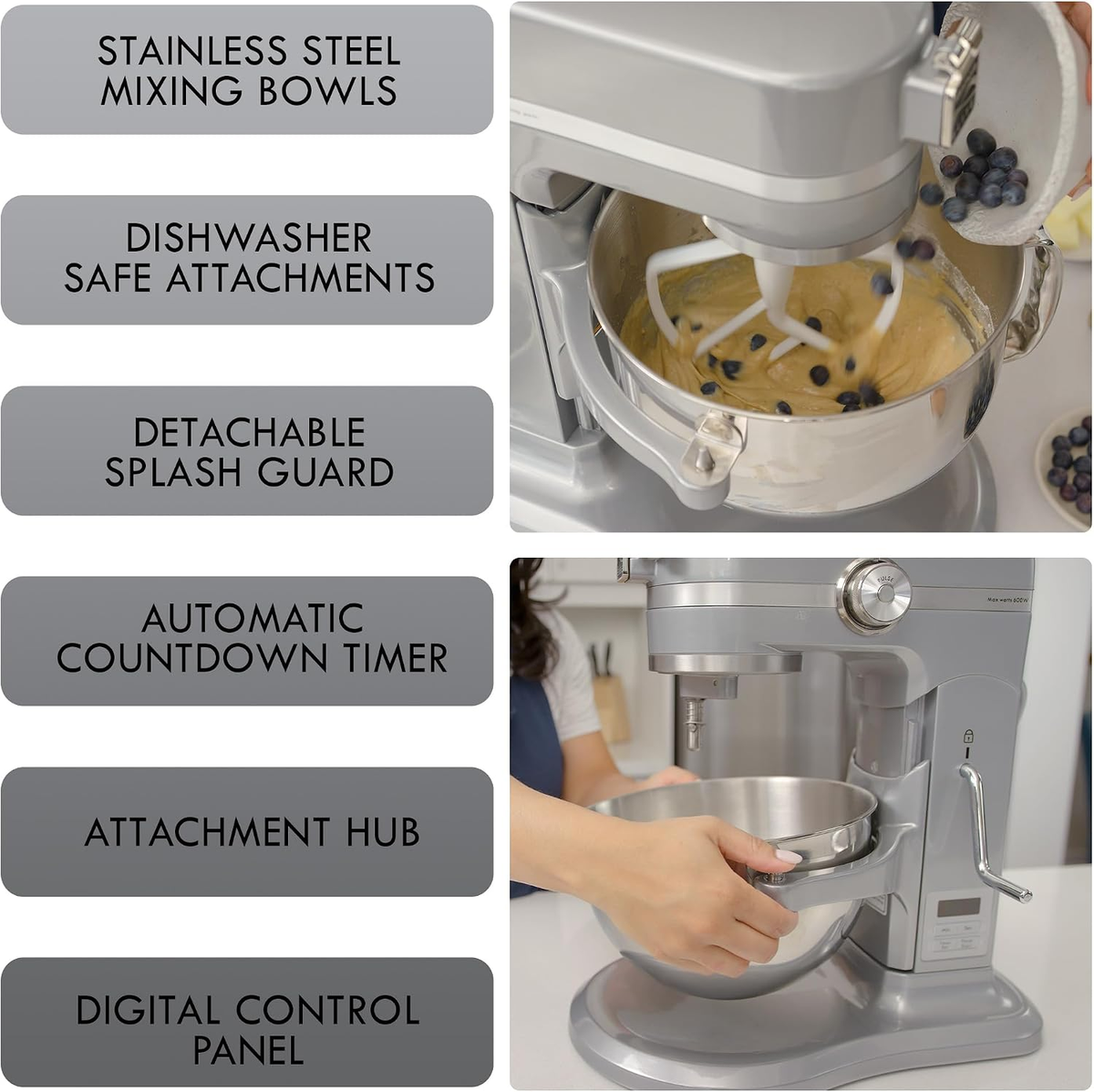 Kenmore Elite Bowl-Lift Stand Mixer with 5 and 6 qt Bowls