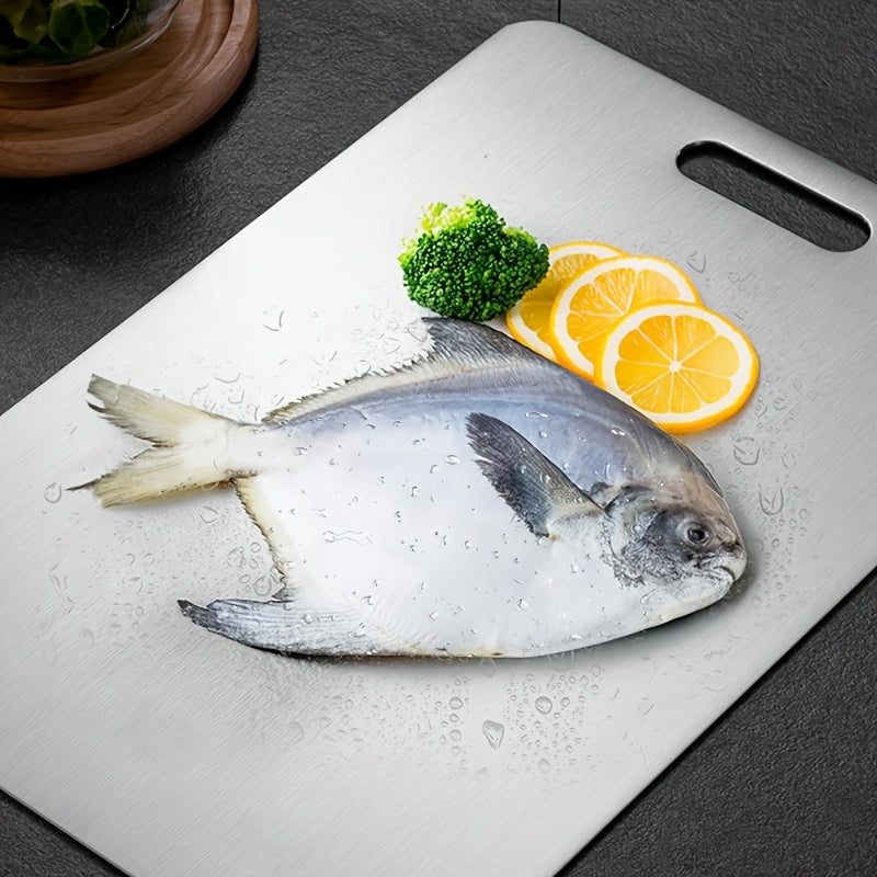Stainless Steel Cutting Board Set, 3-Piece