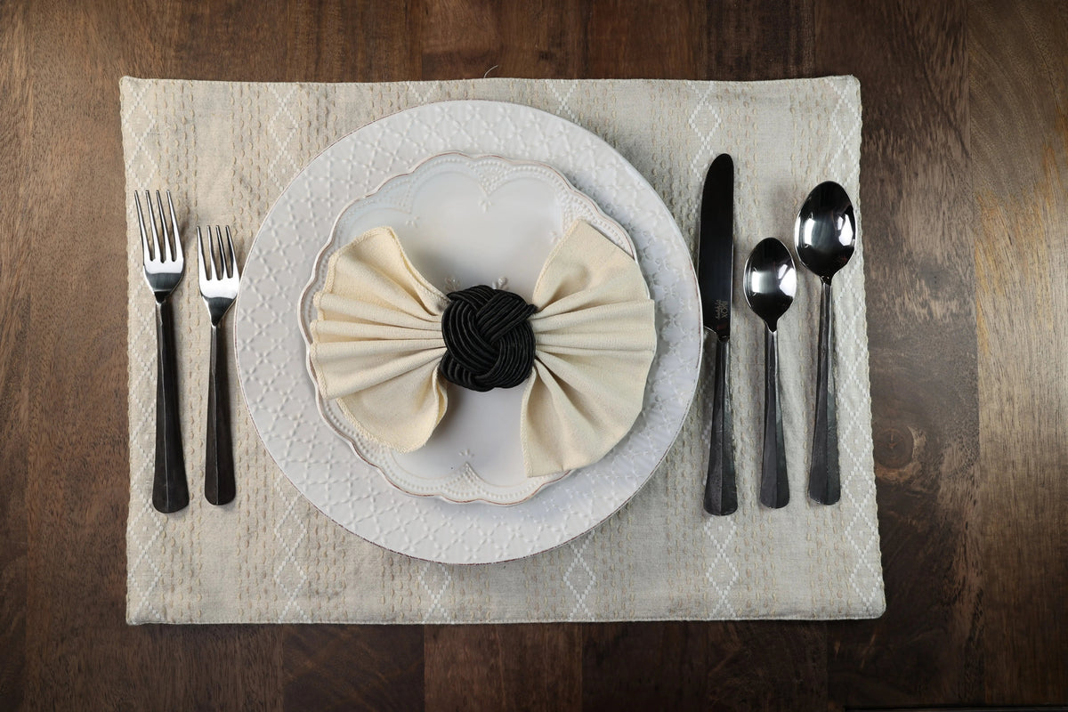 Ridge Flatware Place Setting, 5-Piece