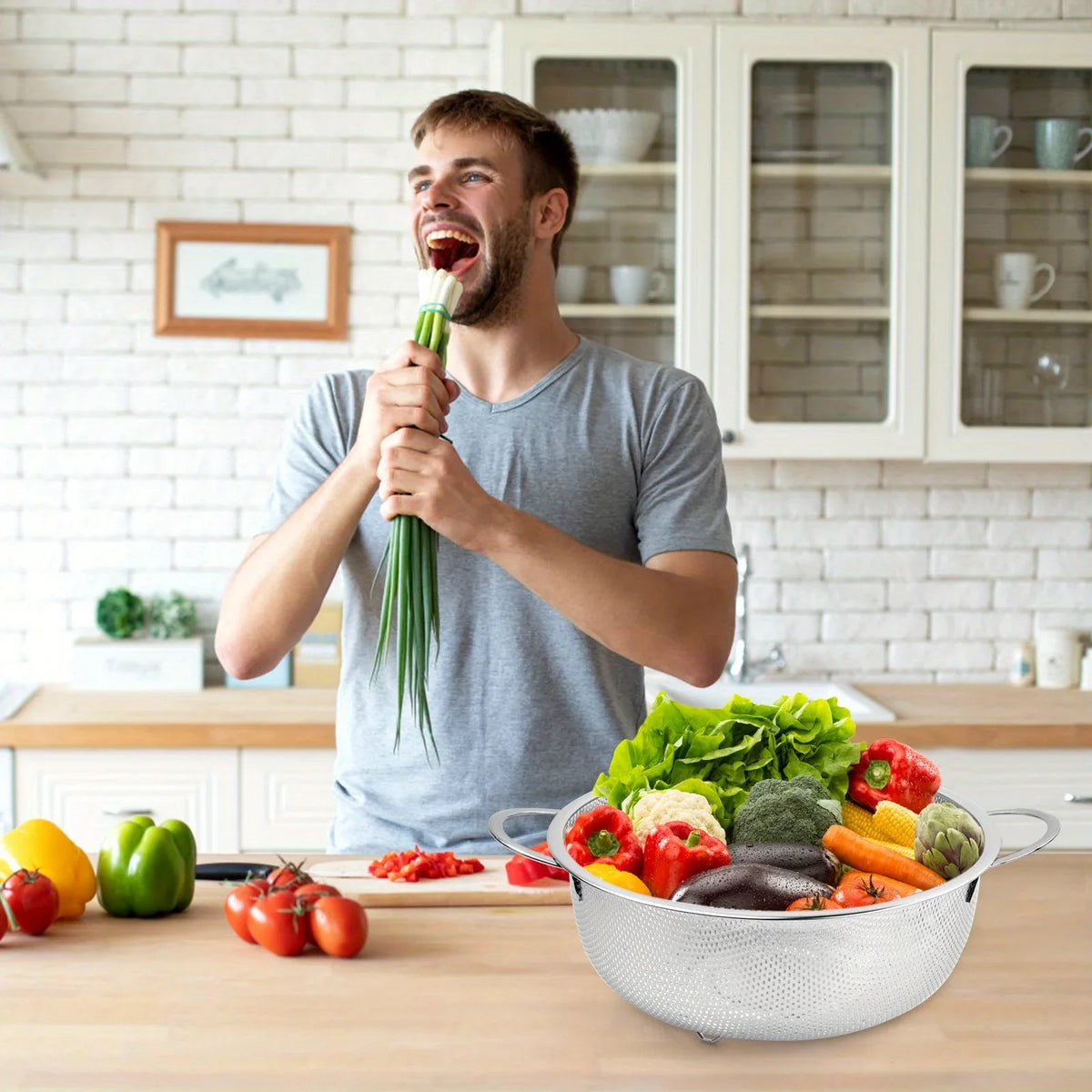 Stainless Steel Fine-Mesh Strainer