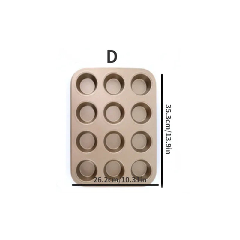 Nonstick Carbon Steel Muffin Pan