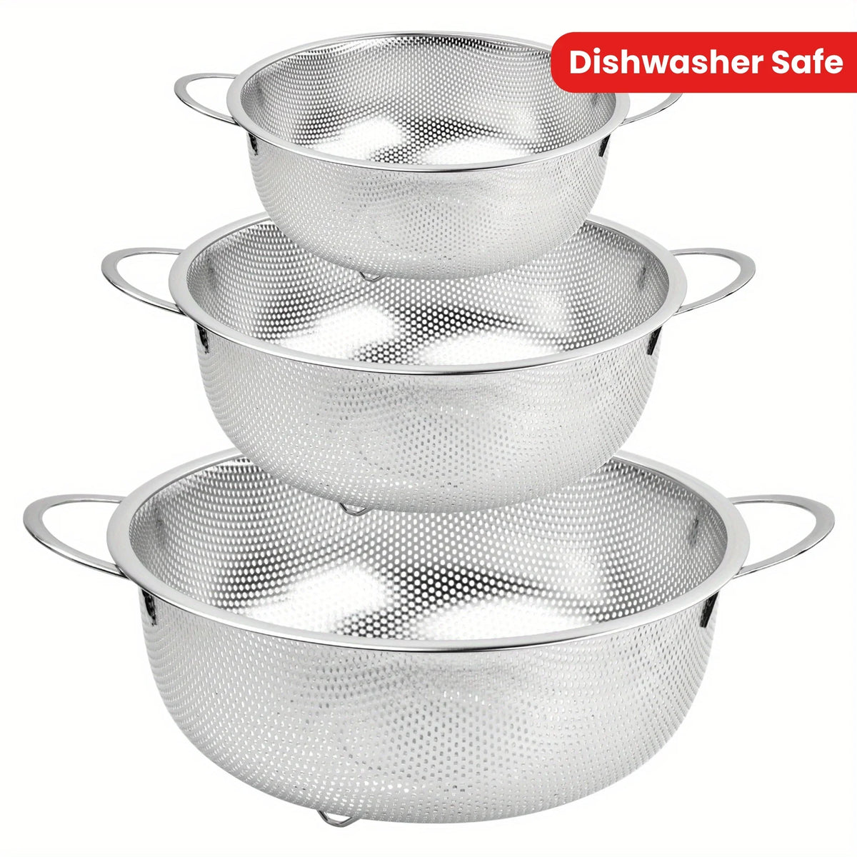 Stainless Steel Fine-Mesh Strainer