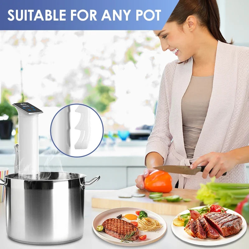 Wancle M800C Sous Vide Cooker, 1100W