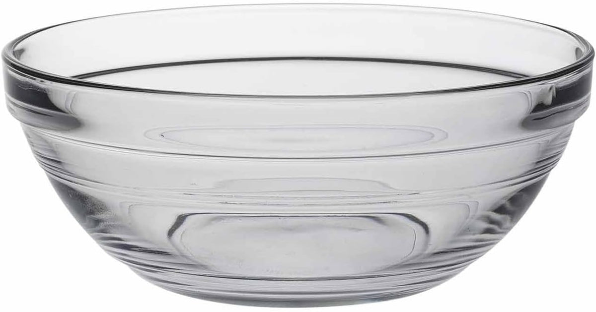 Le Gigogne Stackable Clear Bowl, 1 Quart / 32 Ounces - Set of 6