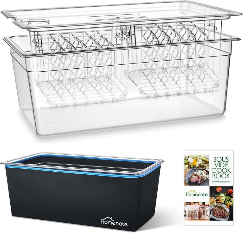 Sous Vide Container and Accessory Kit, 26 qt