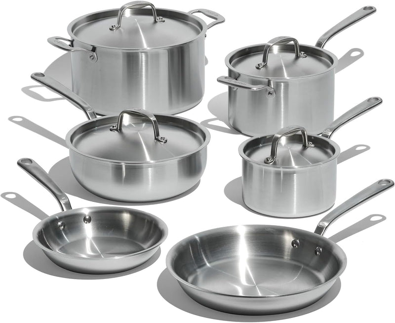 Made In Stainless Steel Cookware Set, 10-Piece