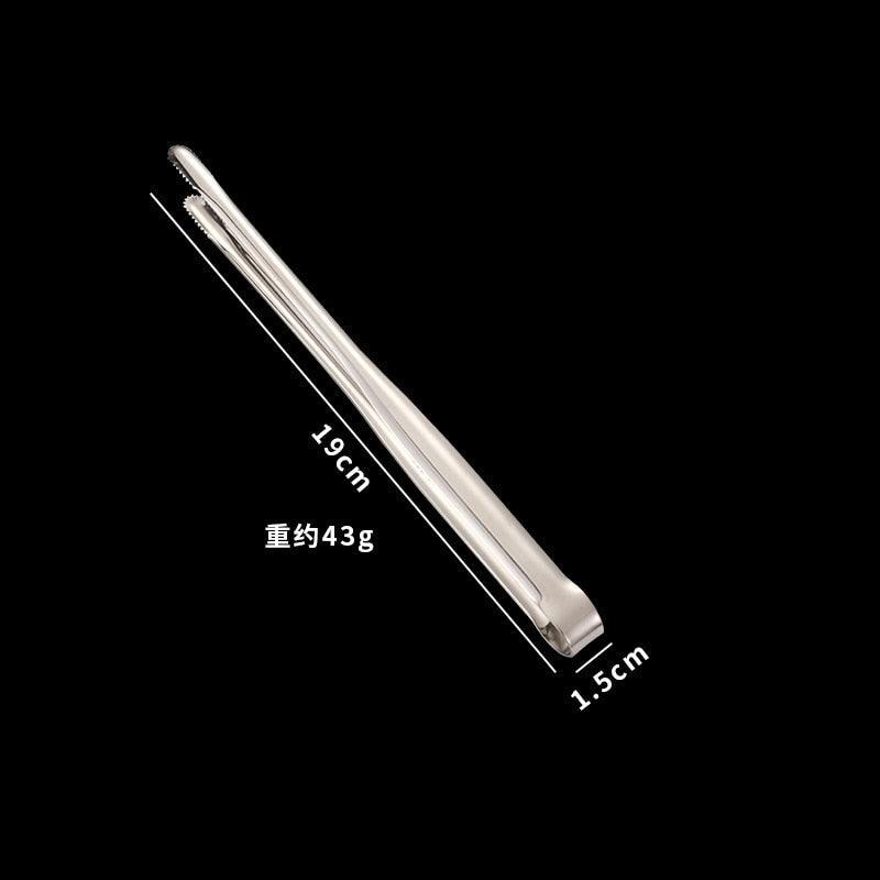 Stainless Steel Cooking Tweezers with Non-Slip Grip