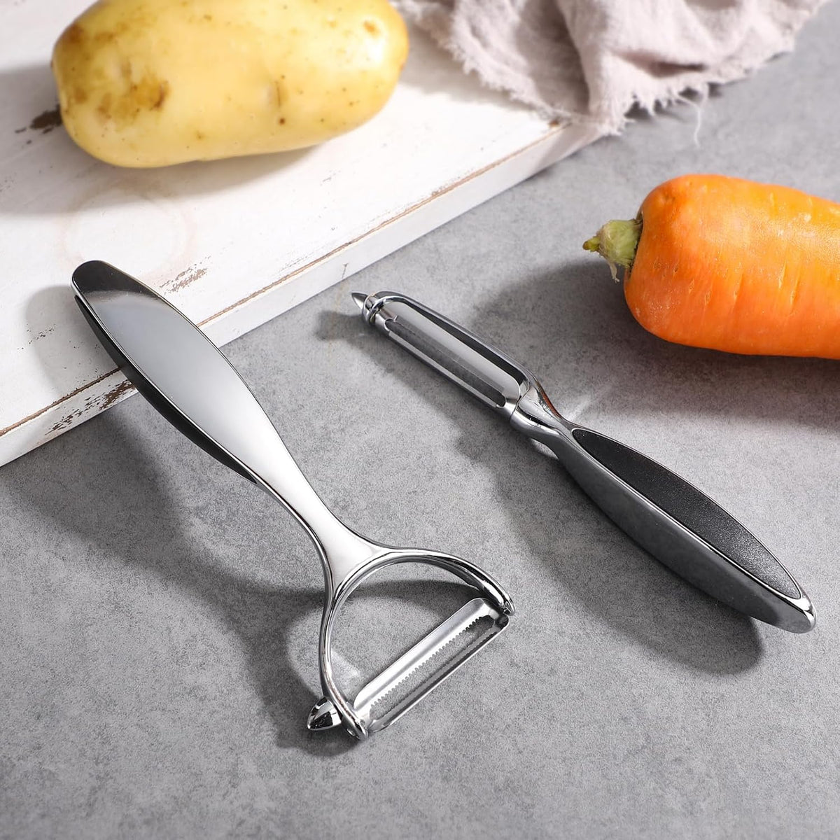 Vegetable Peeler Stainless Steel Potato Peelers Y-Shaped&I-Shaped Peelers