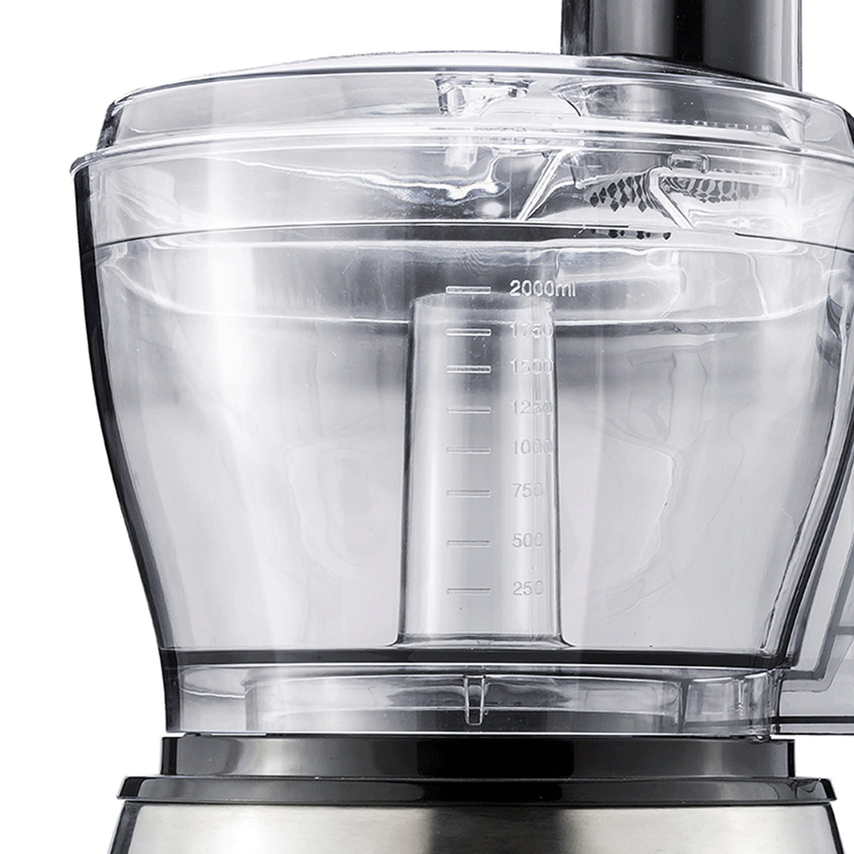 8-Cup Plastic Food Processor ( Stainless Steel )