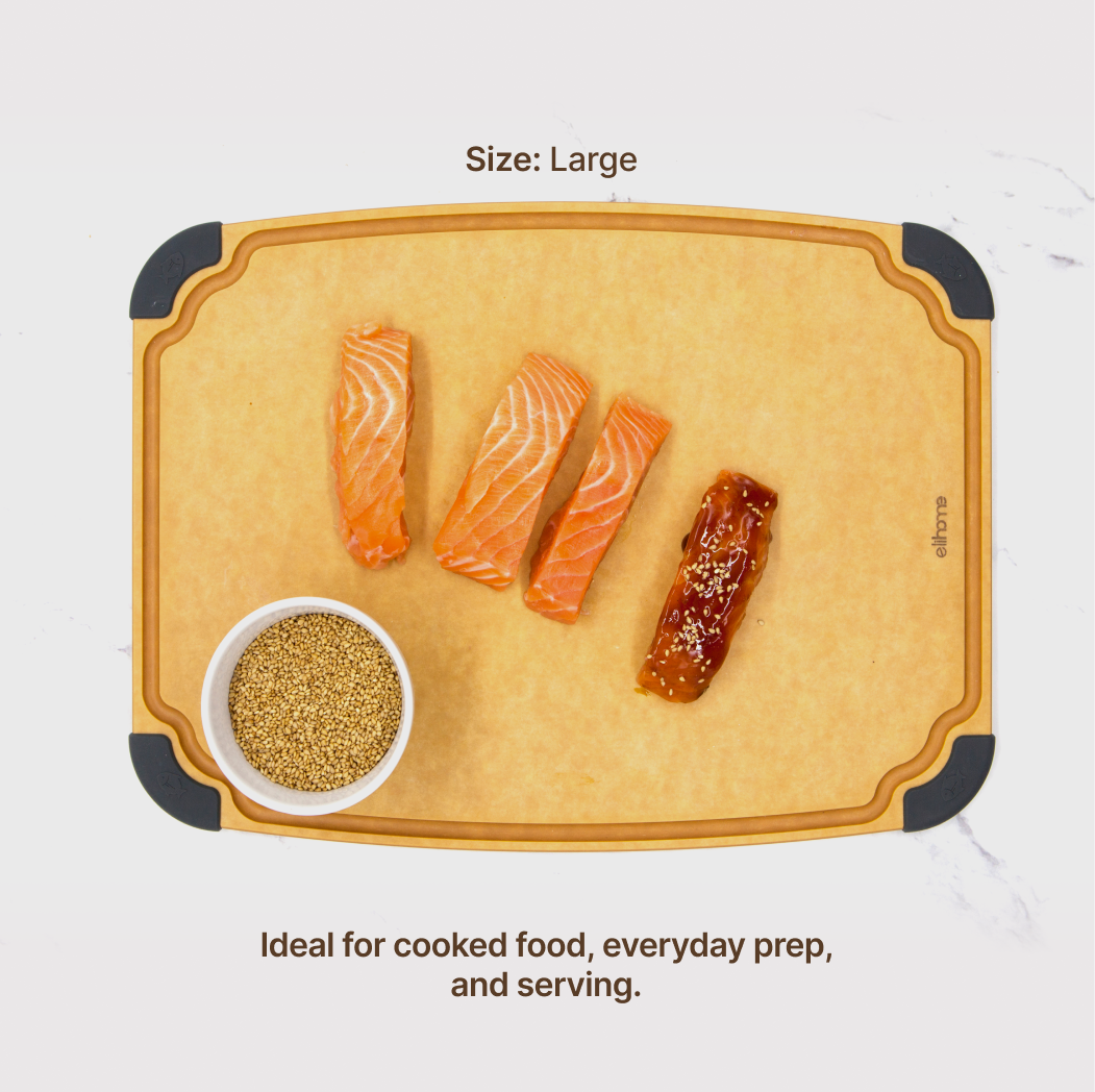 Elihome Essential Cutting Board Set, 4-Piece