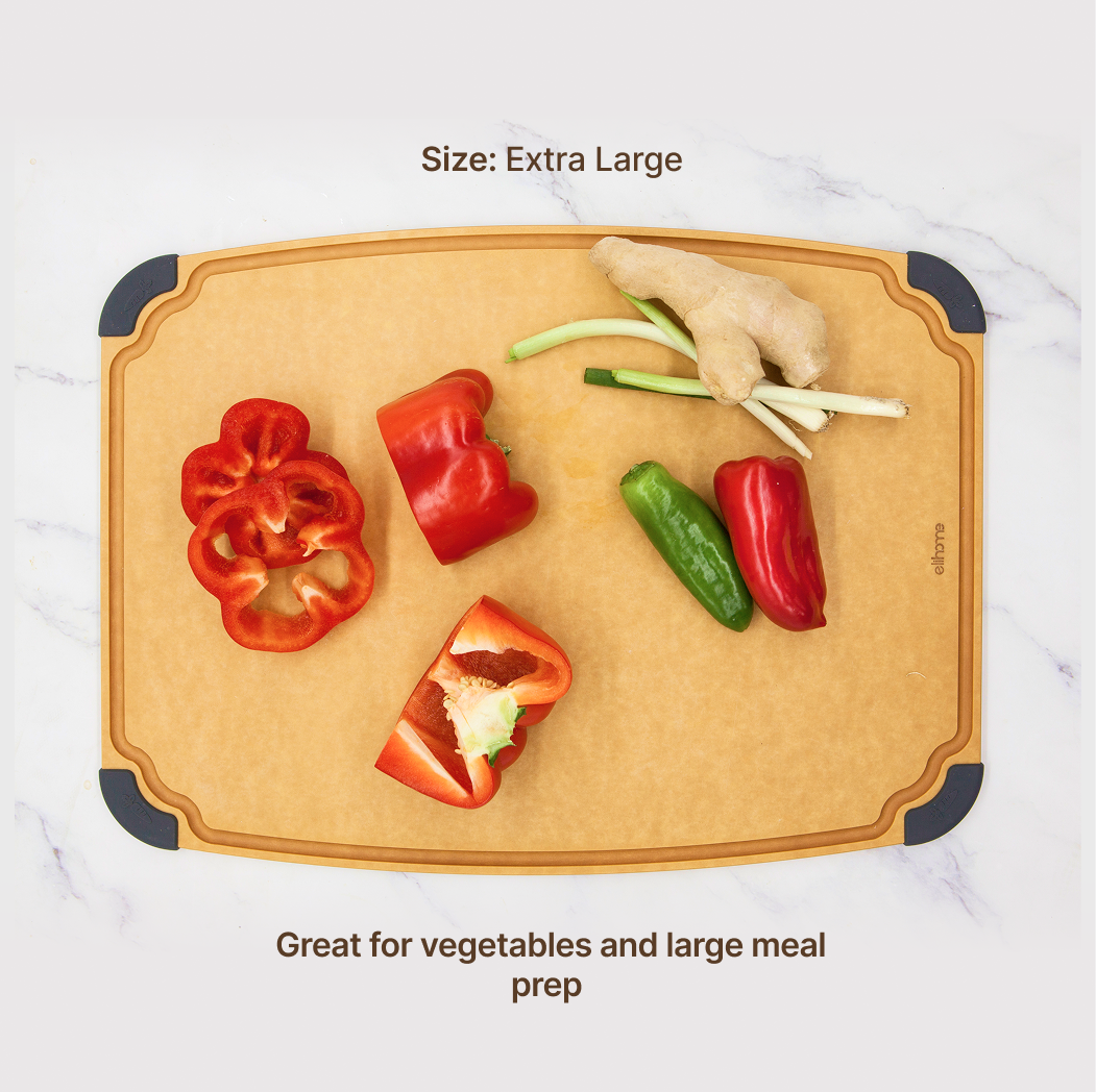 Elihome Essential Cutting Board Set, 4-Piece