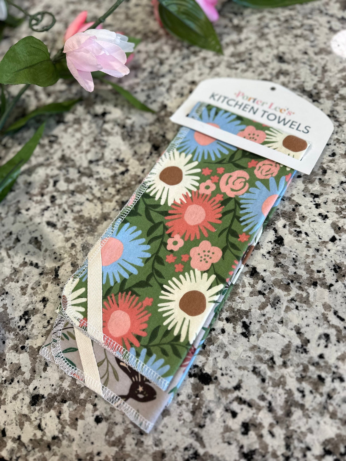 Kitchen Towels, Set of 2, Surprise Prints
