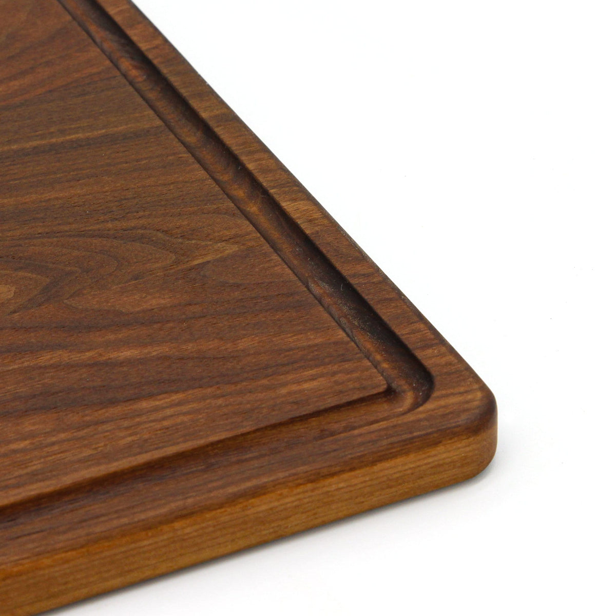Wood Cutting Board with Juice Groove, 18 x 12 in