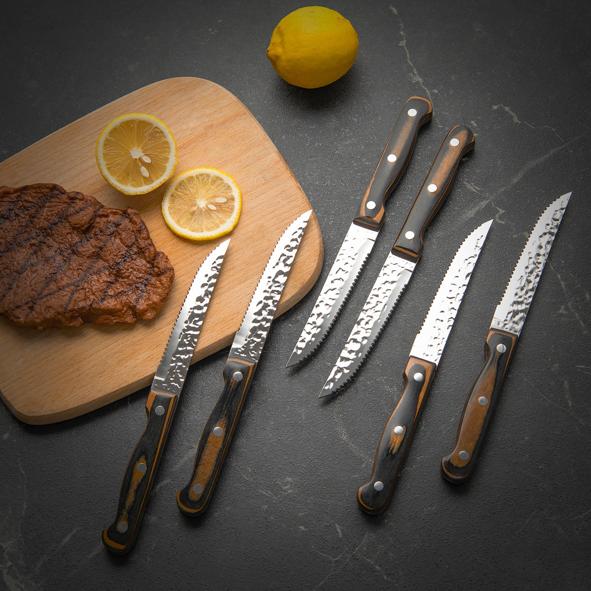 Stainless Steel Knife Block Set, 15-Piece