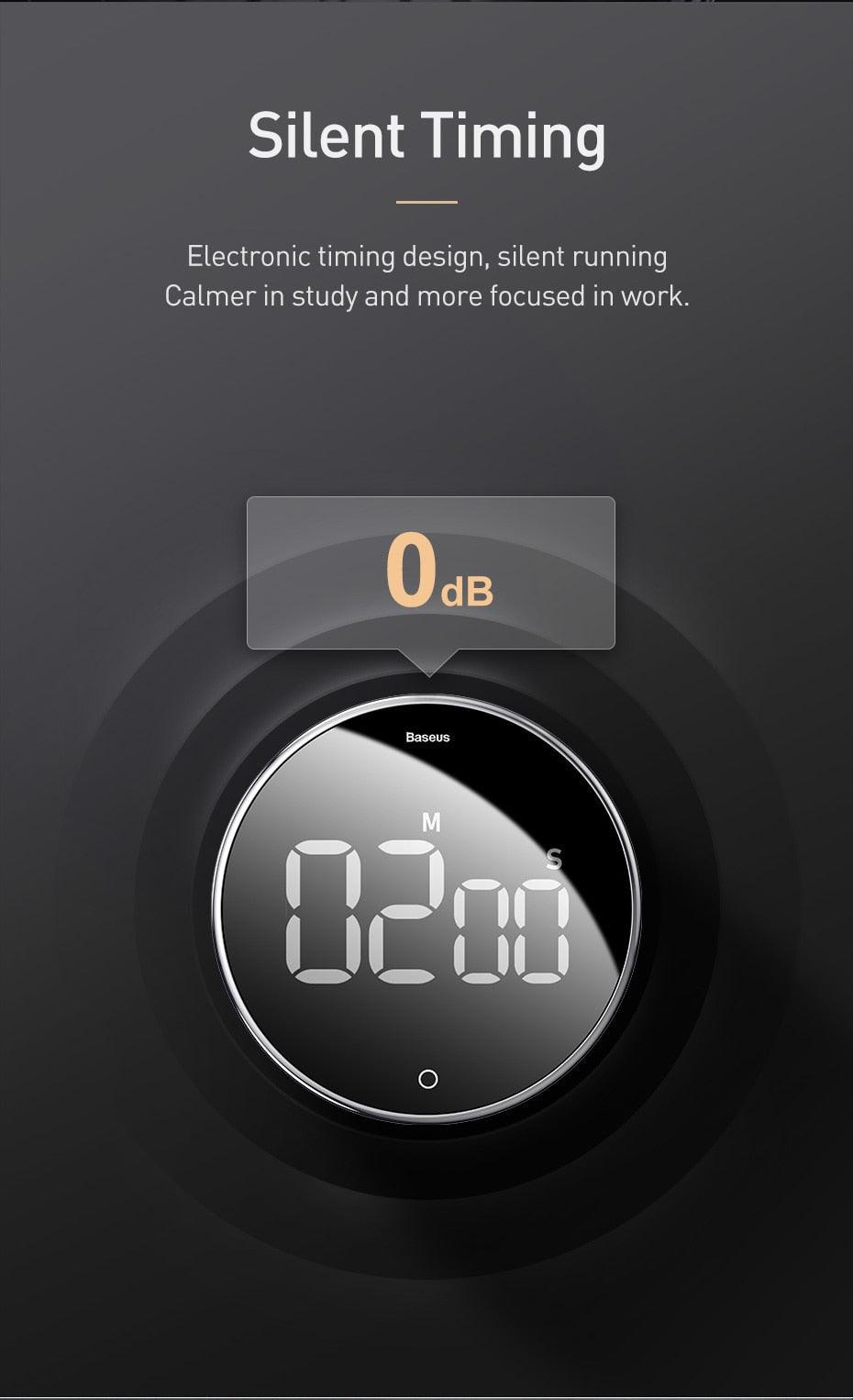 Magnetic LED Digital Kitchen Timer