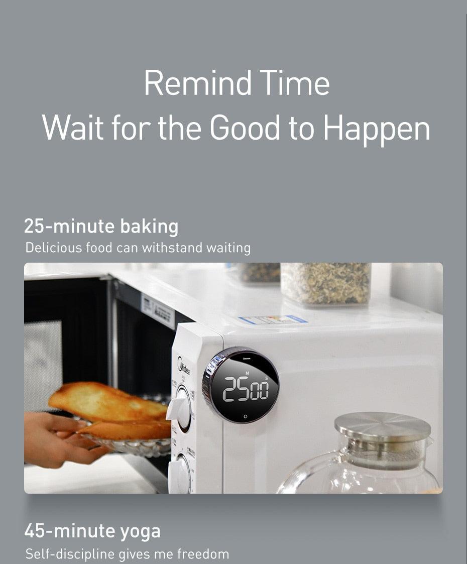 Magnetic LED Digital Kitchen Timer