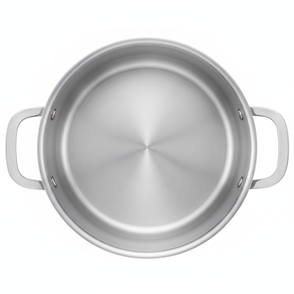 Alva 5-Ply Stainless Steel Stock Pot with Lid, 7 qt