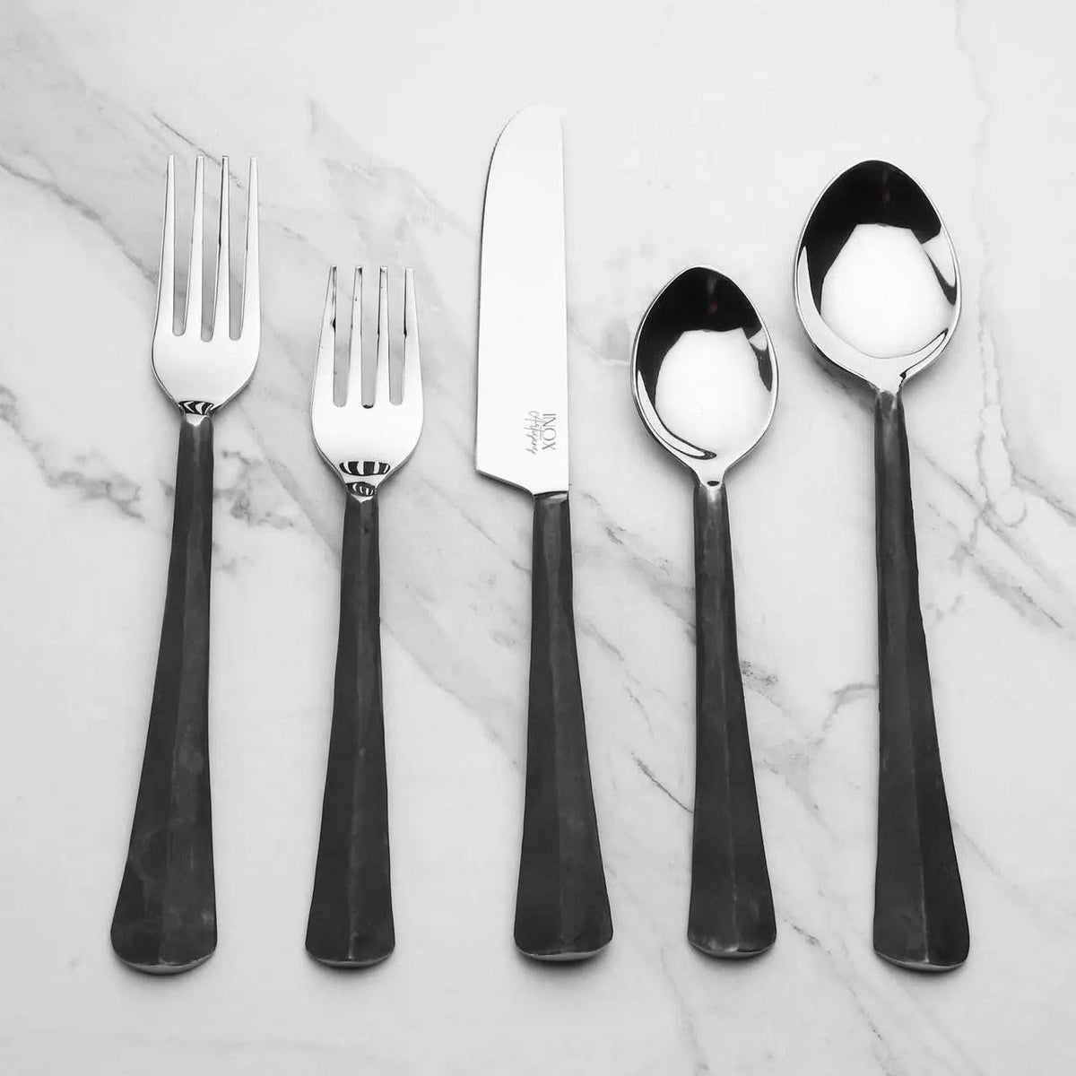 Ridge Flatware Place Setting, 5-Piece