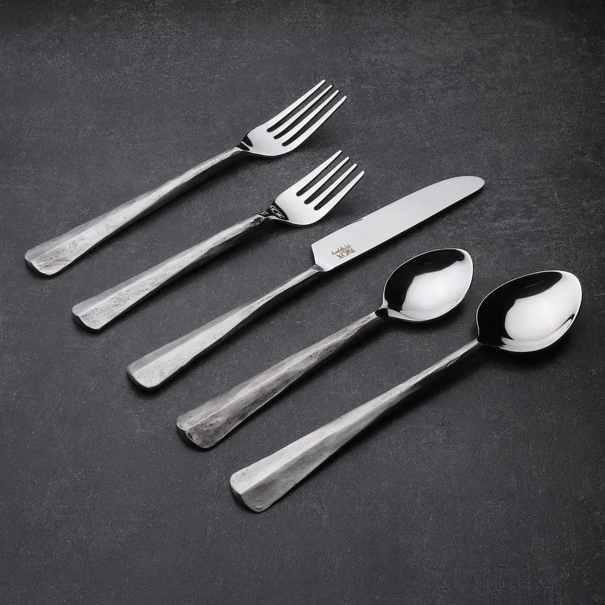 Ridge Flatware Place Setting, 5-Piece