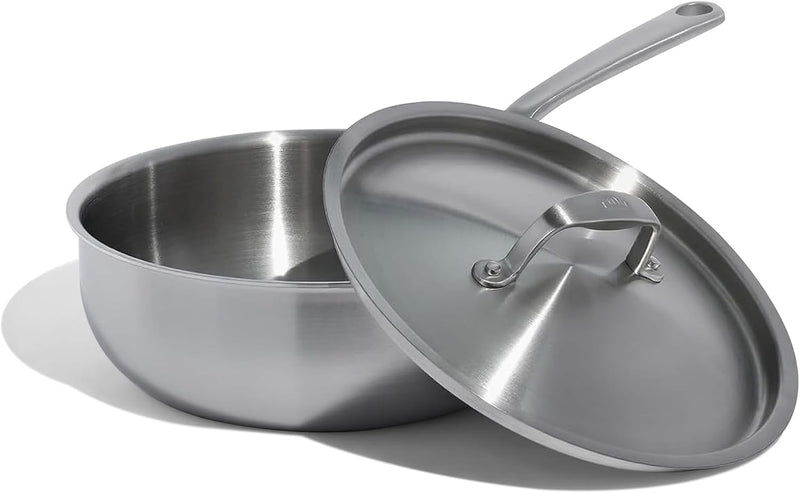 Made In Stainless Steel Saucier, 3 qt