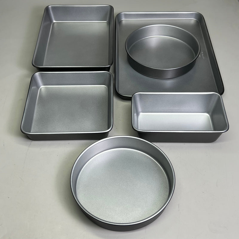 Cuisinart Nonstick Bakeware Set, 6-Piece, Gray