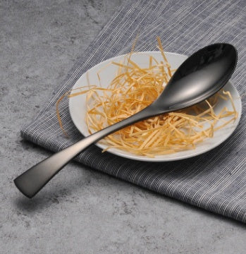 Stainless Steel Flatware, Black