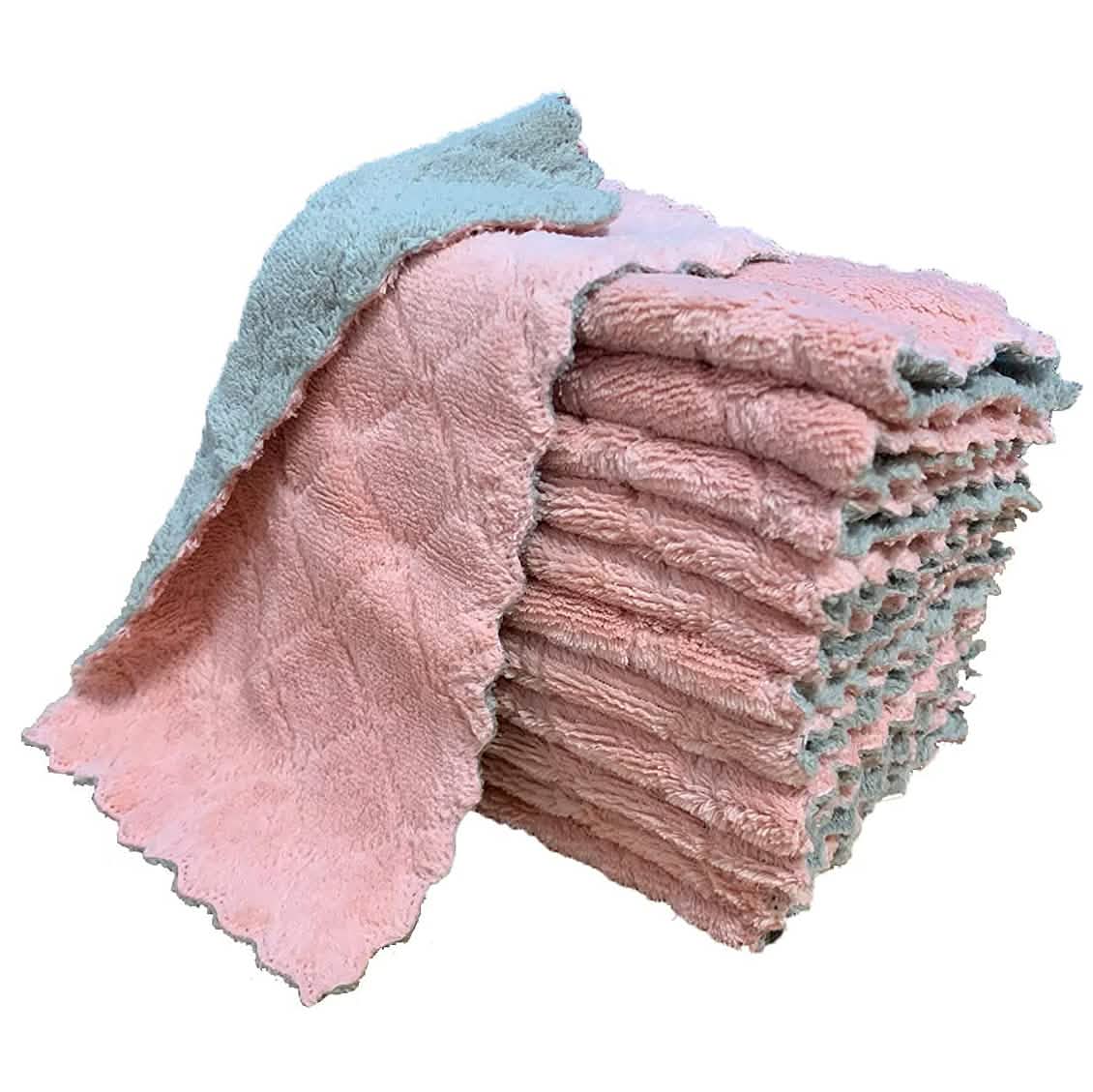 Kitchen Dish Towels, Set of 12