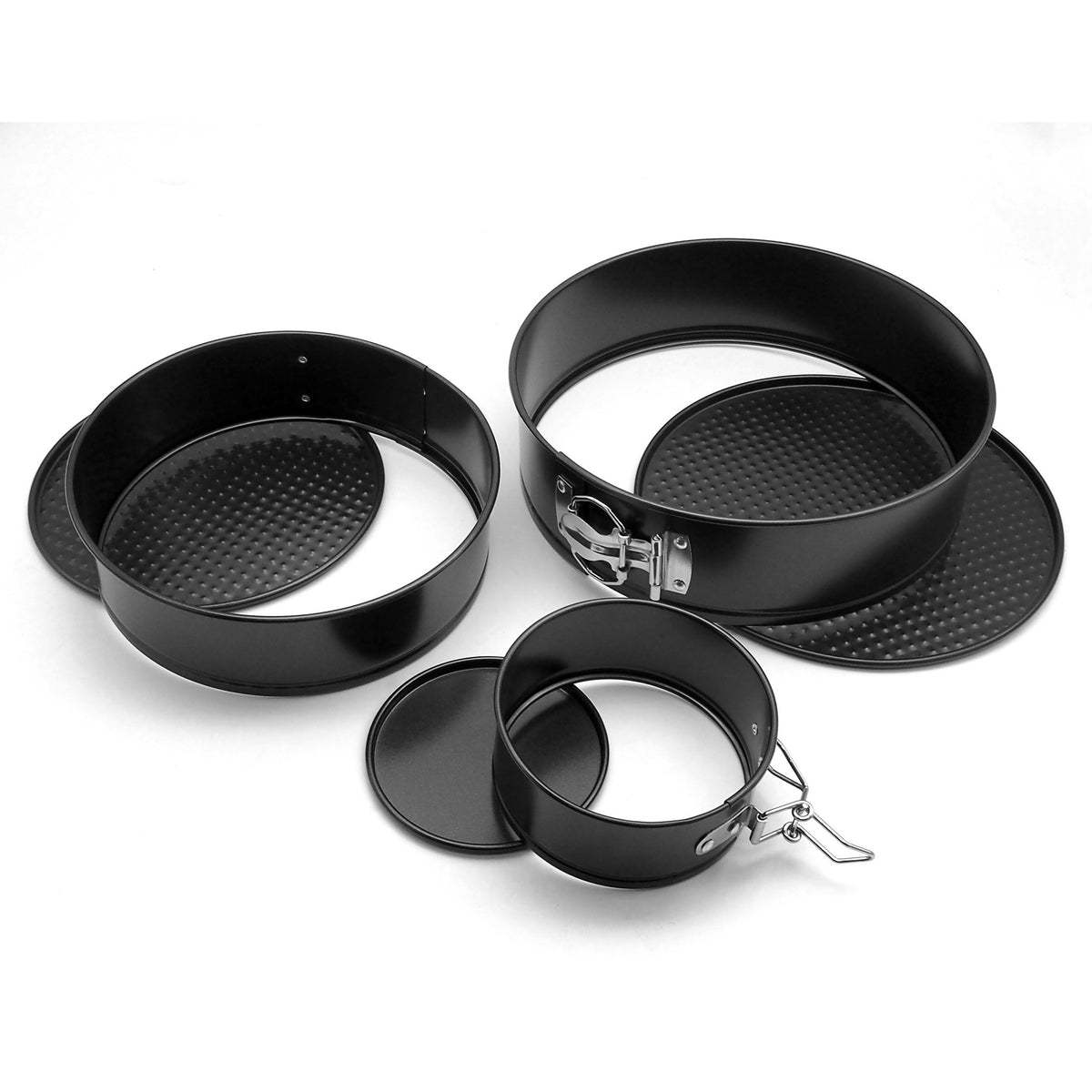 Nonstick Springform Cake Pan Set, 3-Piece