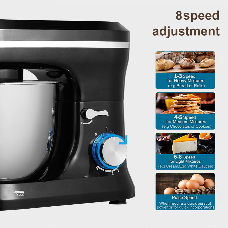 Electric Stand Mixer, Black