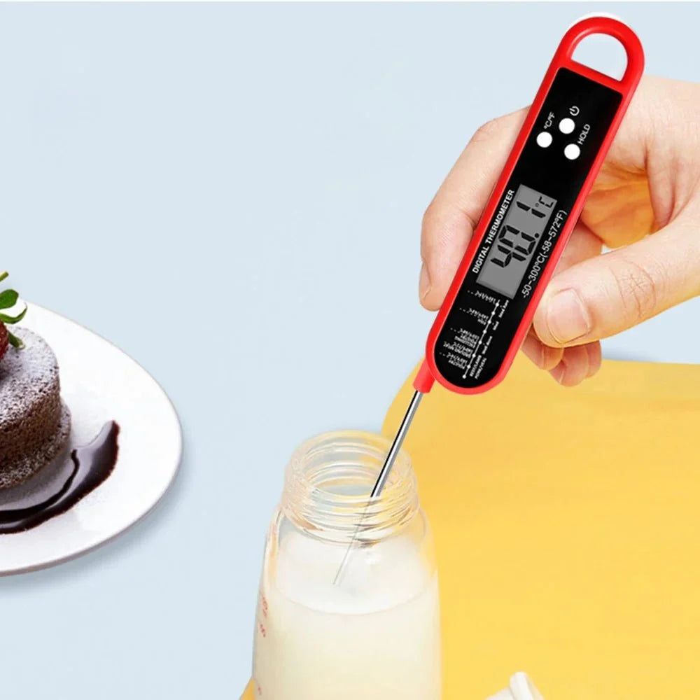 Folding Digital Meat Thermometer with Backlight