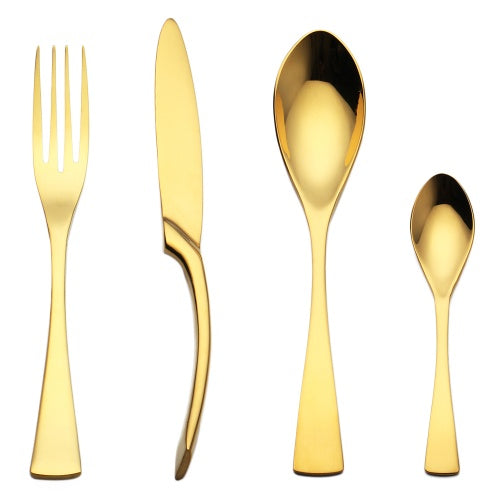 Stainless Steel Flatware, Black
