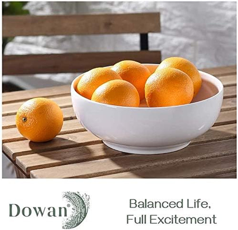 Large 90 OZ Serving Bowls – Perfect for Salads, Pasta & Dinner Parties! Stylish, Microwave & Dishwasher Safe! 🍽️✨