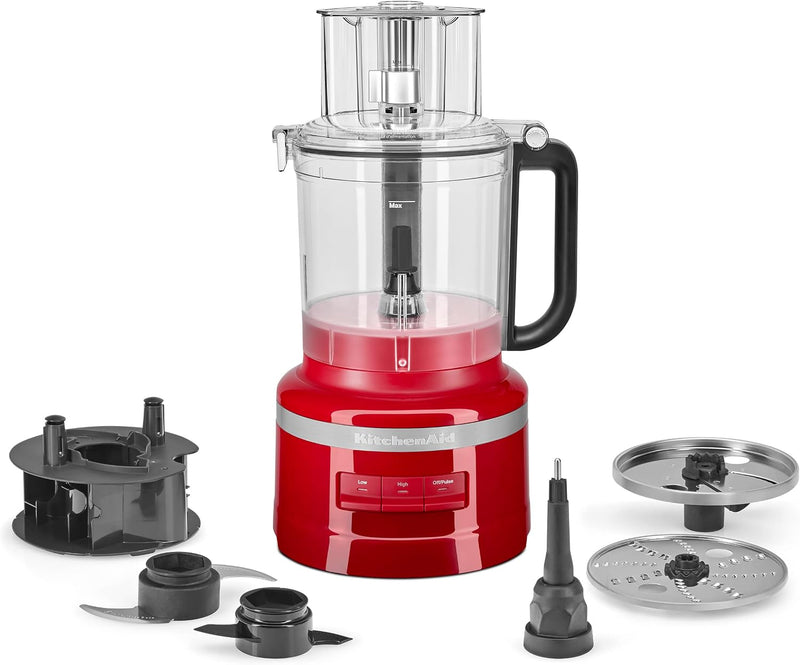 KitchenAid Food Processor, 13-Cup, Empire Red